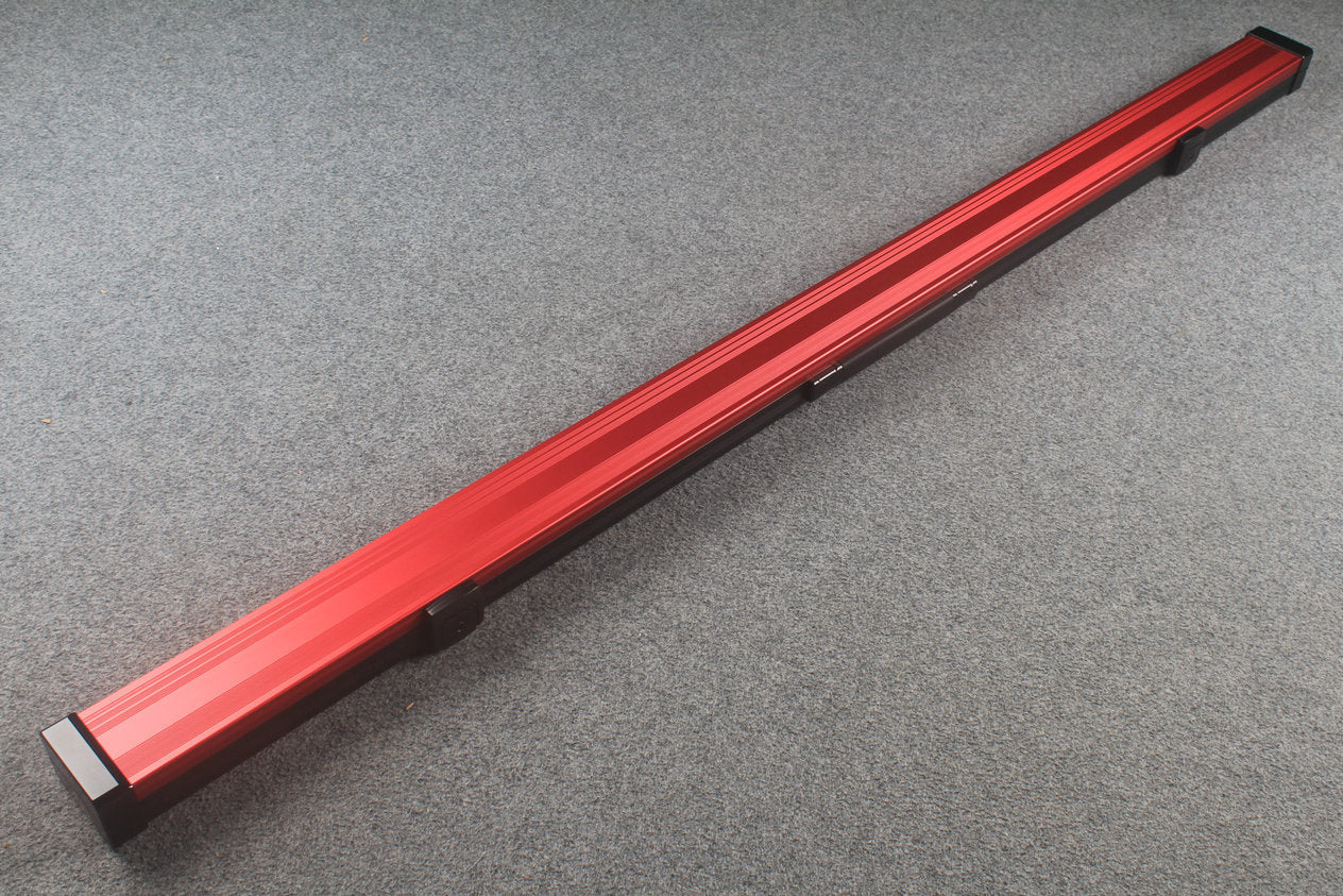 one piece strong aluminium lockable cue case – 2 Slots WOODS CUES