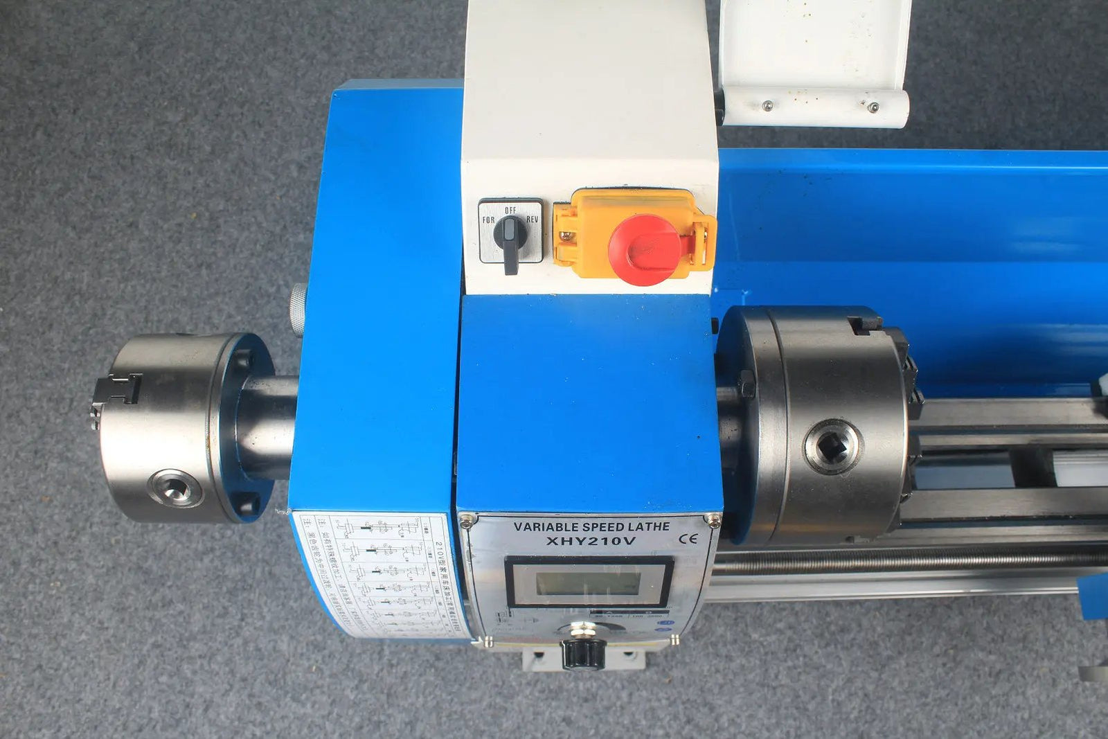 Professional snooker and pool cue tip repair & maintenance lathe double chuck #210-750 WOODS CUES