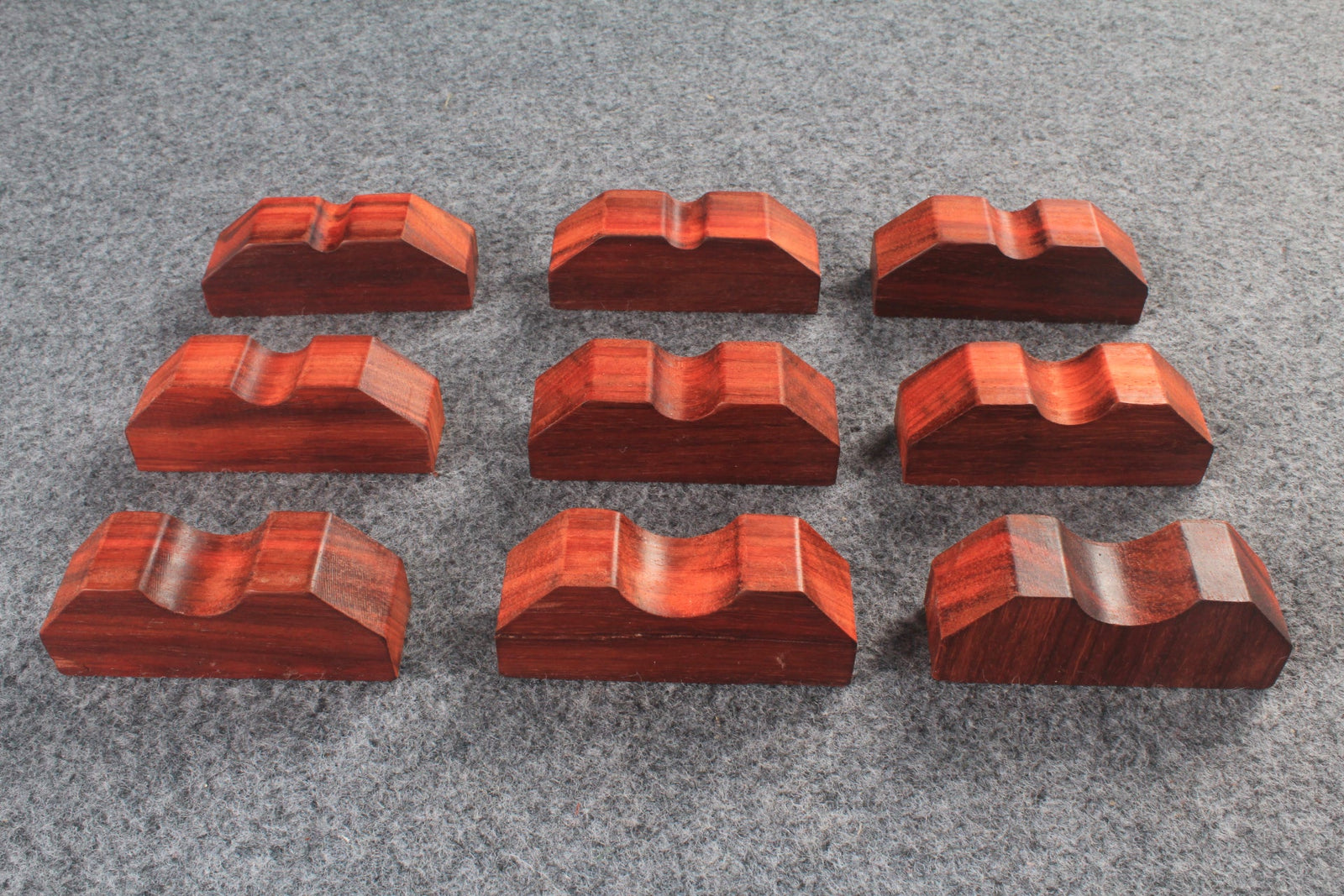 Handmade cue making fixed rack cue stand processing maintenance tool WOODS CUES