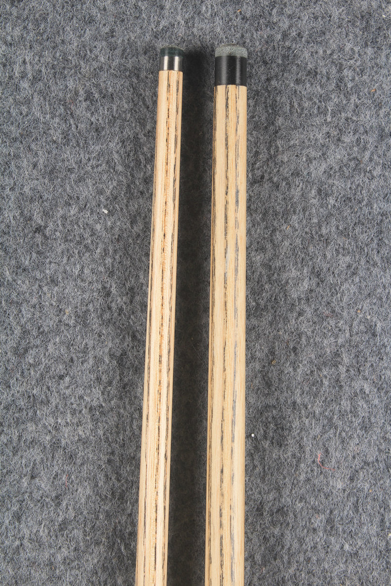 3/4 Joint Ash English Pool Cue + Break Cue & Case