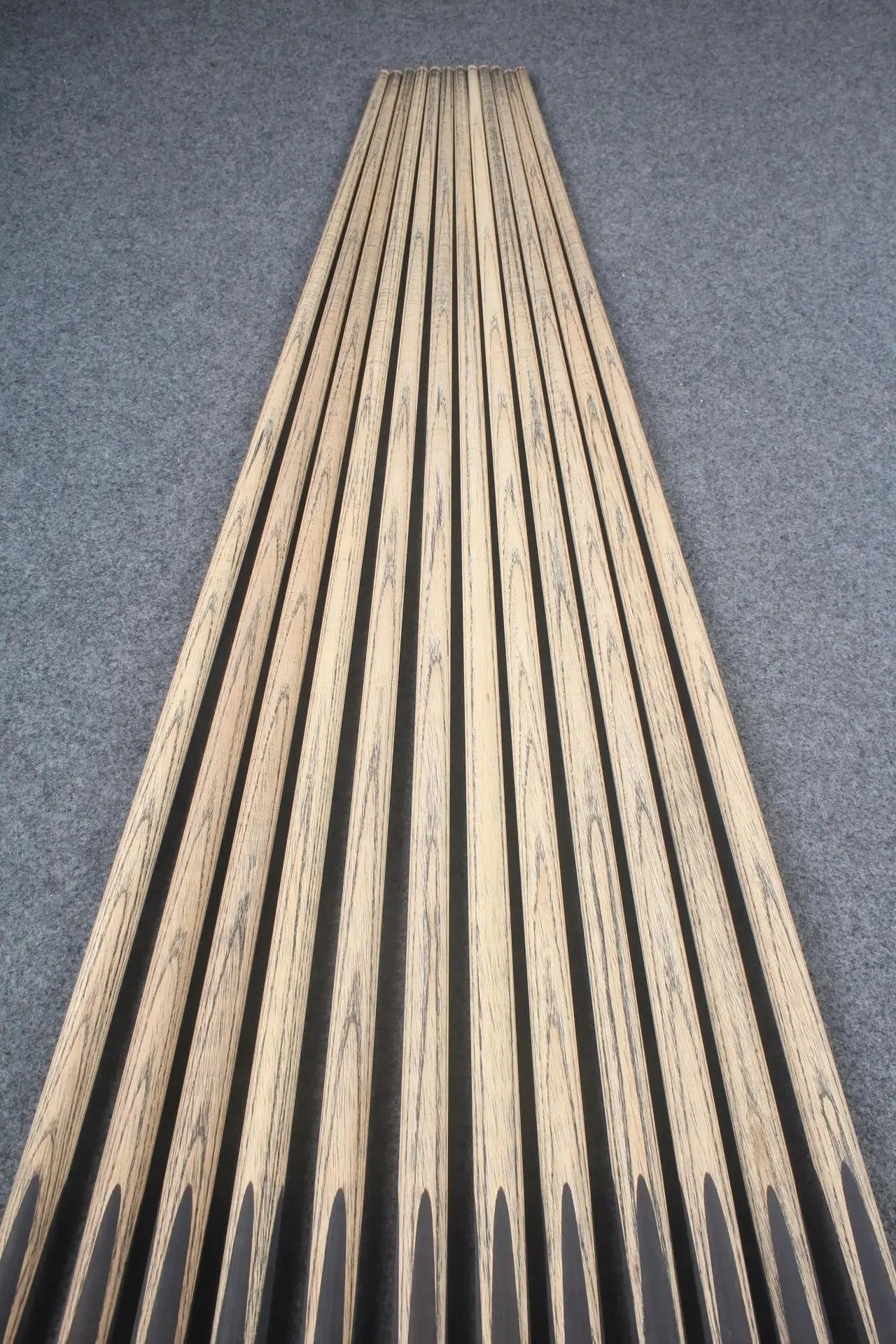 custom-made: woods 1 piece handmade ASH snooker / pool cue #13-#24 - made to order WOODS CUES