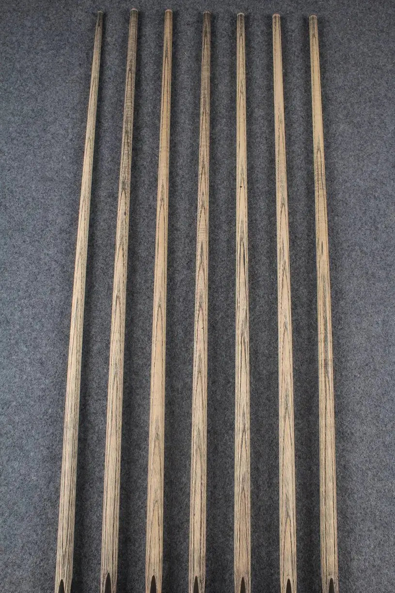 custom-made: woods 1 piece handmade ASH snooker / pool cue #39-#45 - made to order WOODS CUES