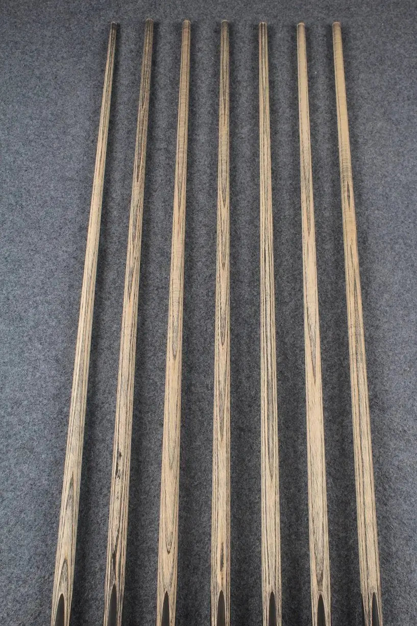 custom-made: woods 1 piece handmade ASH snooker / pool cue #39-#45 - made to order WOODS CUES