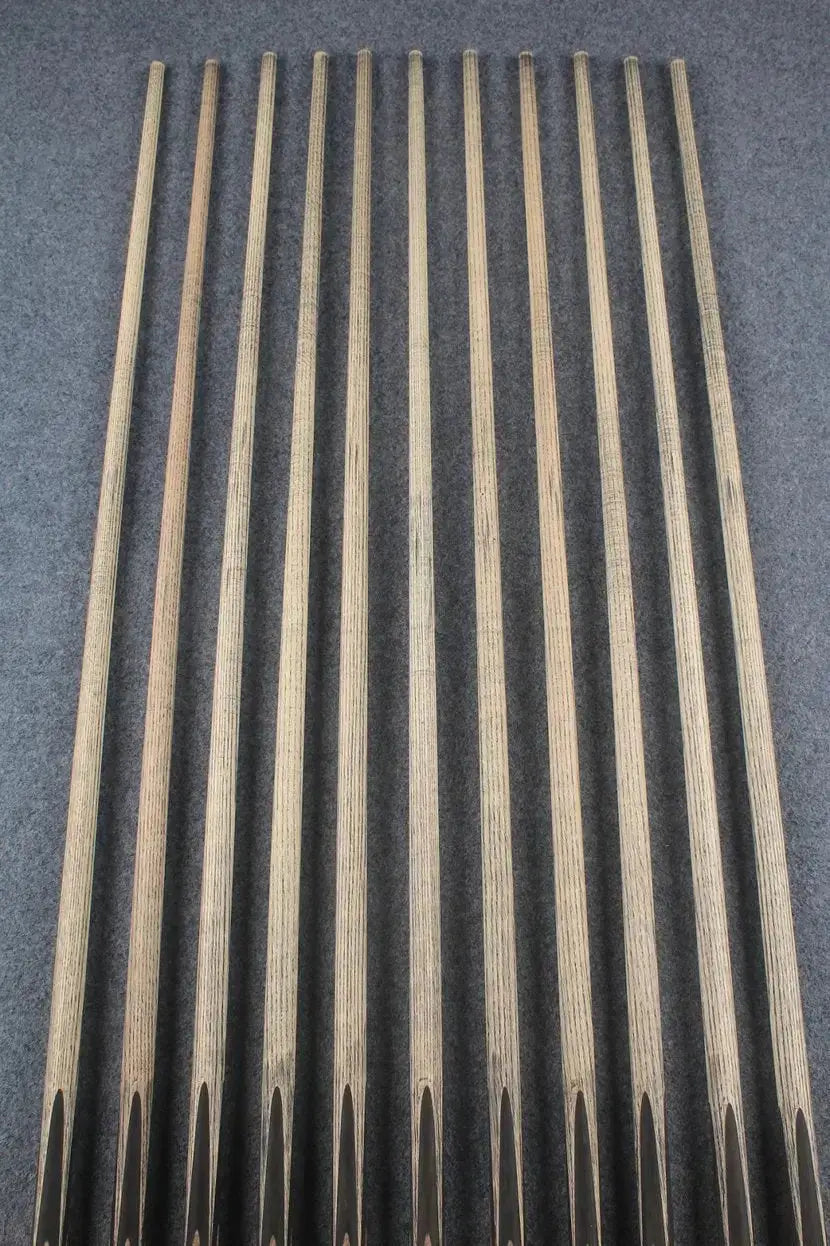 custom-made: woods 1 piece handmade ASH snooker / pool cue #46-#56 - made to order WOODS CUES