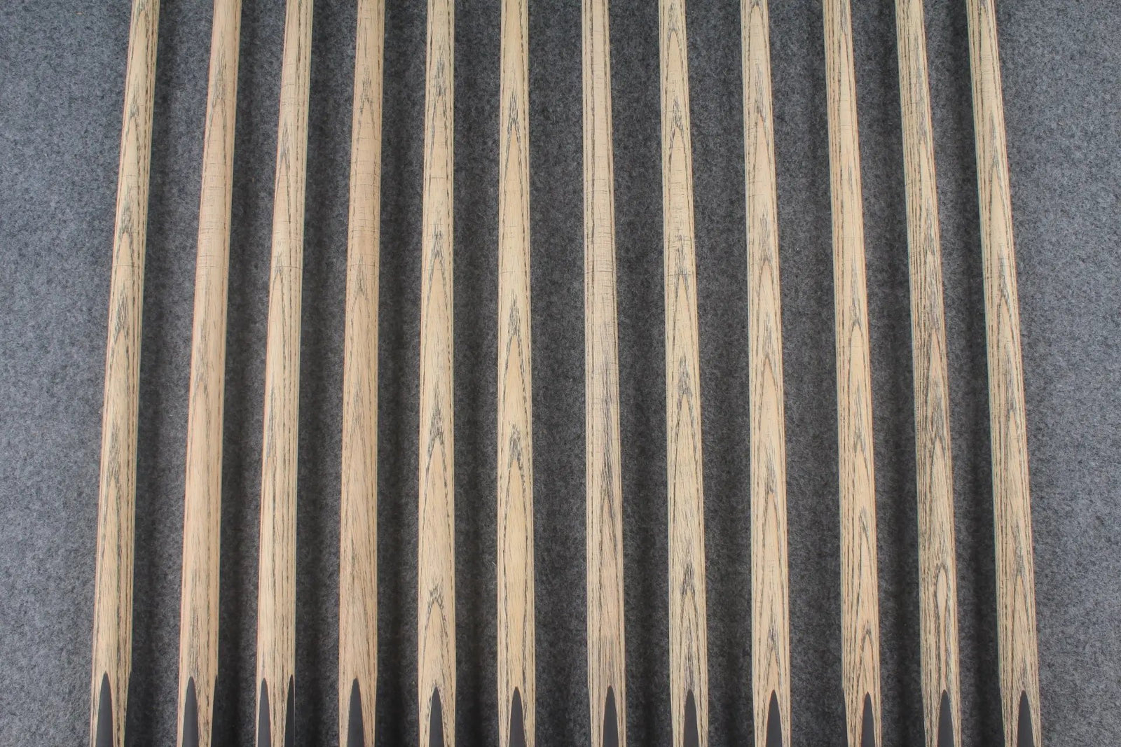 custom-made: woods 1 piece handmade ASH snooker / pool cue #1-#12 - made to order WOODS CUES