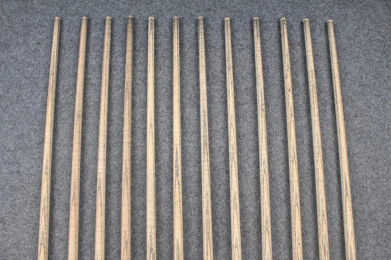 custom-made: woods 1 piece handmade ASH snooker / pool cue #1-#12 - made to order WOODS CUES