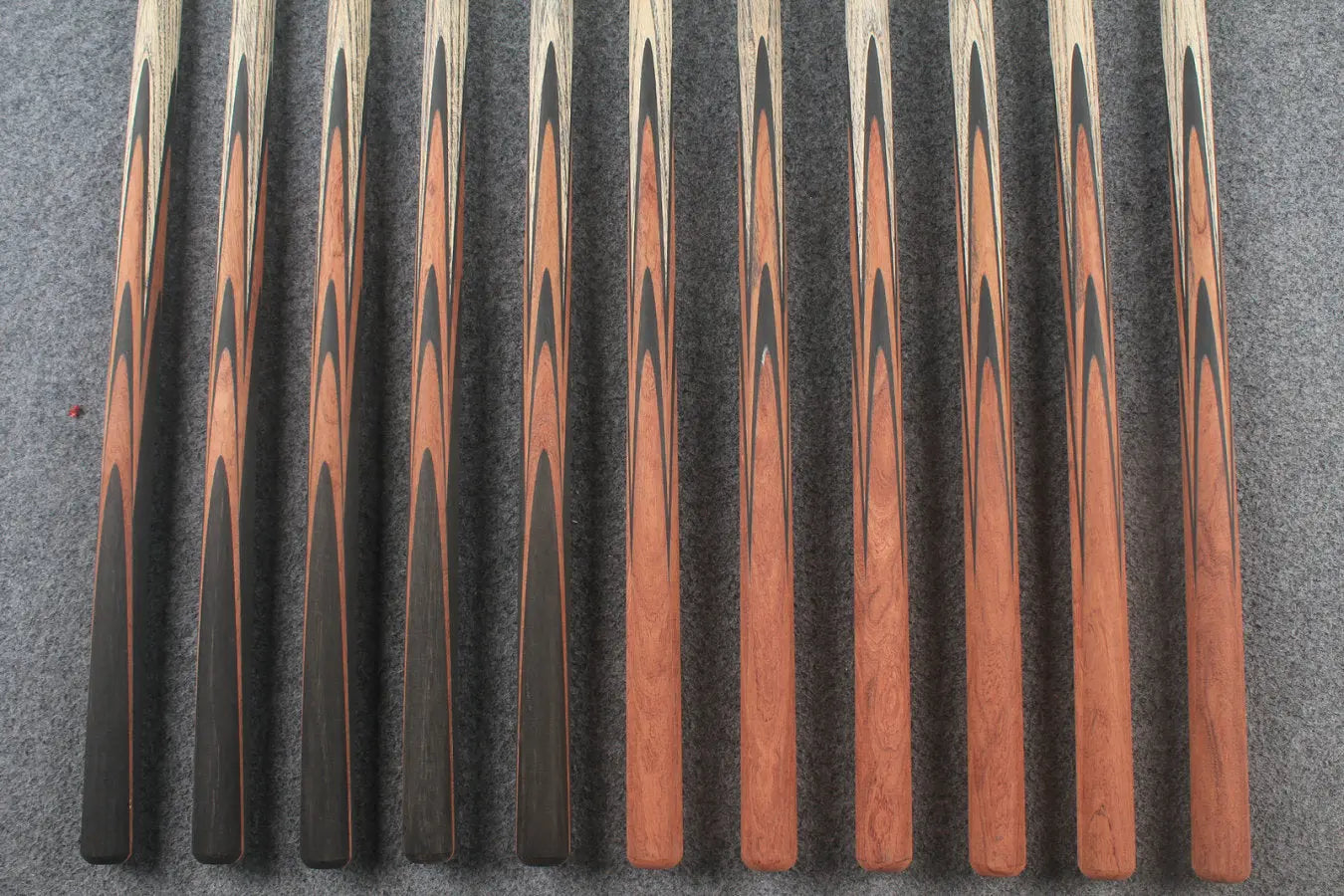 custom-made: woods 1 piece handmade ASH snooker / pool cue #138-#148 - made to order WOODS CUES