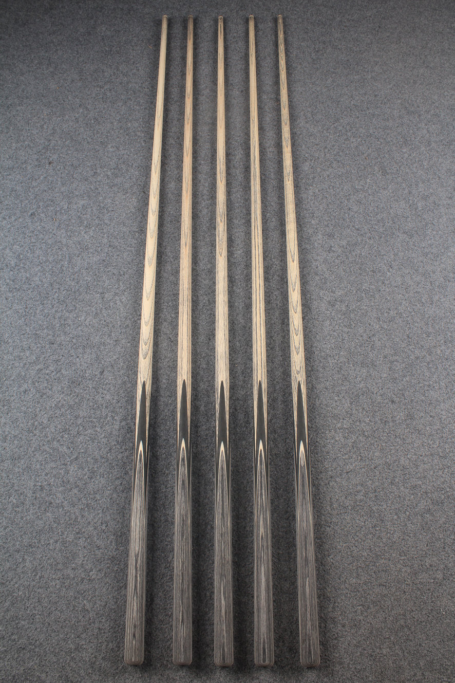 custom-made: woods 1 piece handmade ASH snooker / pool cue #149-#153 - made to order WOODS CUES