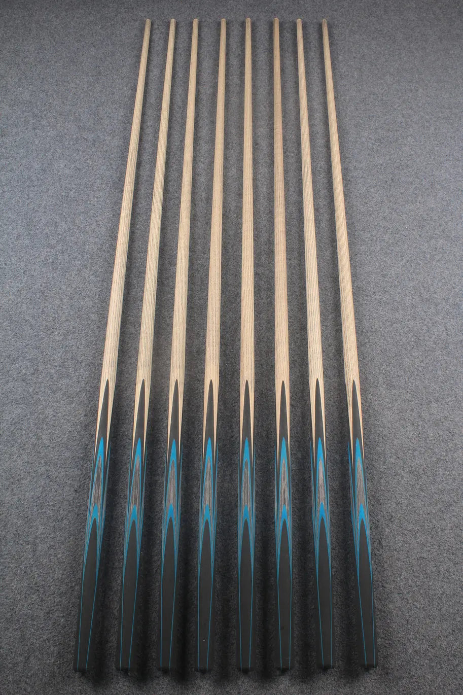 custom-made: woods 1 piece handmade ASH snooker / pool cue #186-#193 - made to order