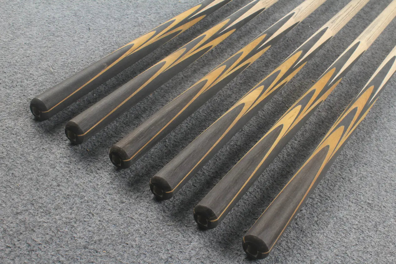 custom-made: woods 1 piece handmade ASH snooker / pool cue #194-#199 - made to order