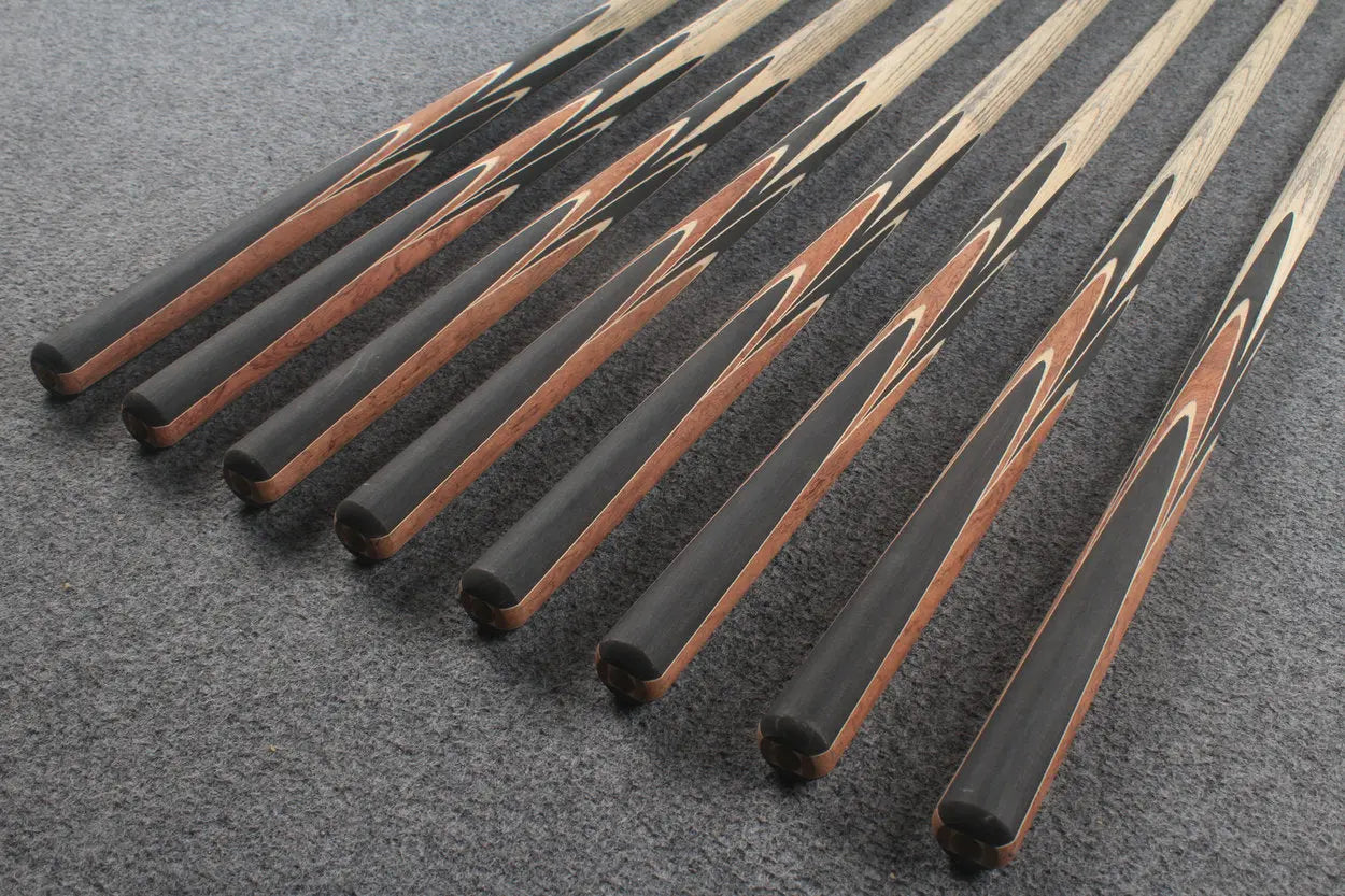 custom-made: woods 1 piece handmade ASH snooker / pool cue #205-#212 - made to order