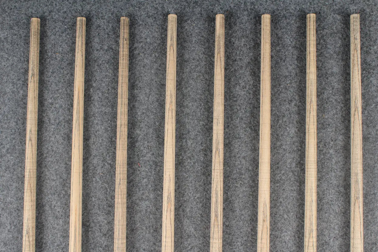 custom-made: woods 1 piece handmade ASH snooker / pool cue #205-#212 - made to order