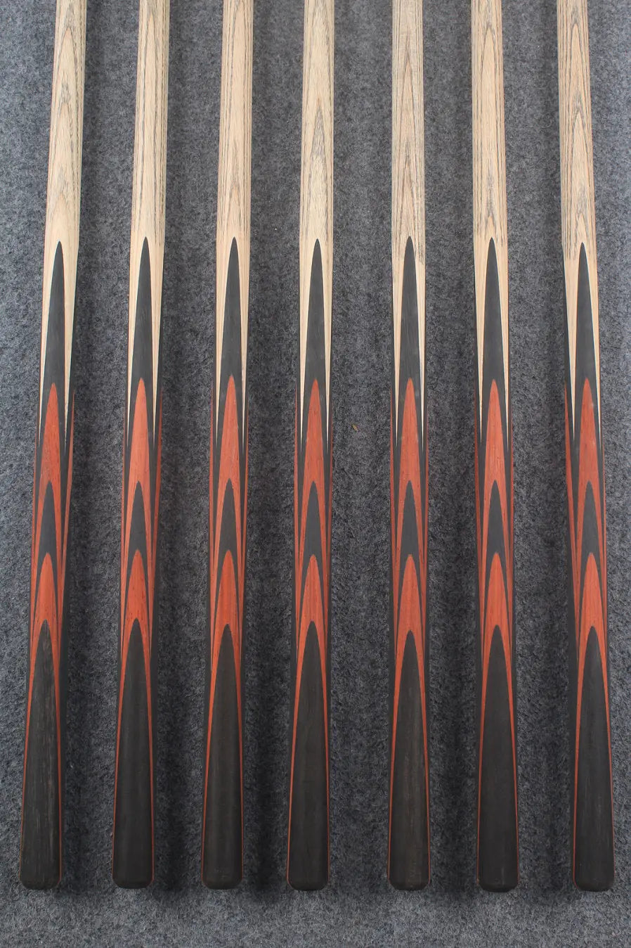 custom-made: woods 1 piece handmade ASH snooker / pool cue #213-#219 - made to order