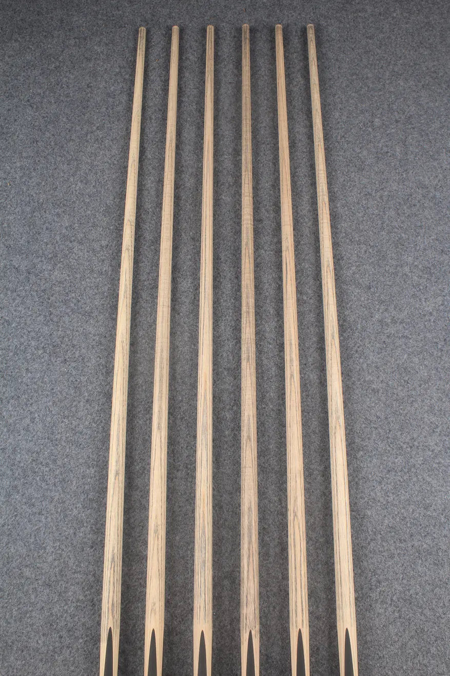 custom-made: woods 1 piece handmade ASH snooker / pool cue #220-#225 - made to order WOODS CUES