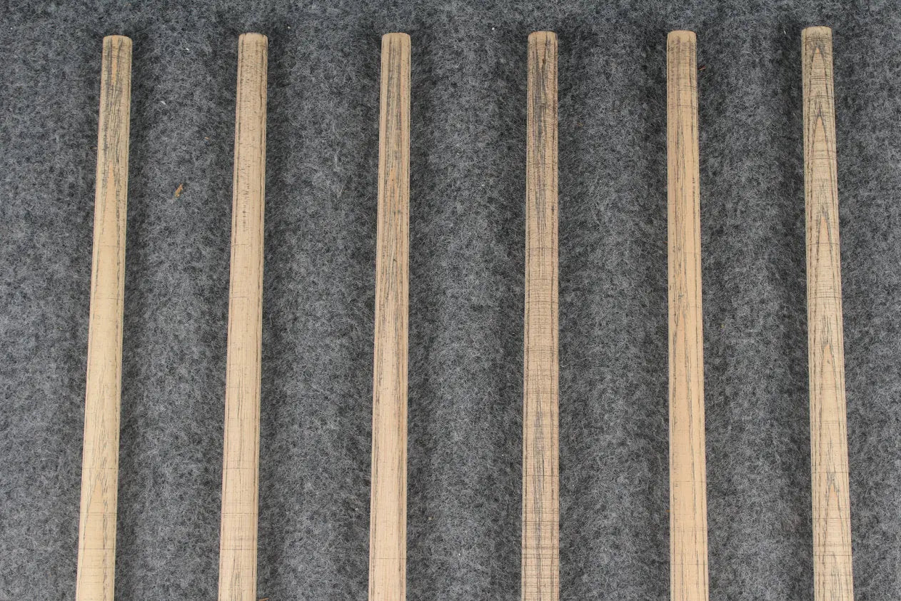 custom-made: woods 1 piece handmade ASH snooker / pool cue #220-#225 - made to order WOODS CUES
