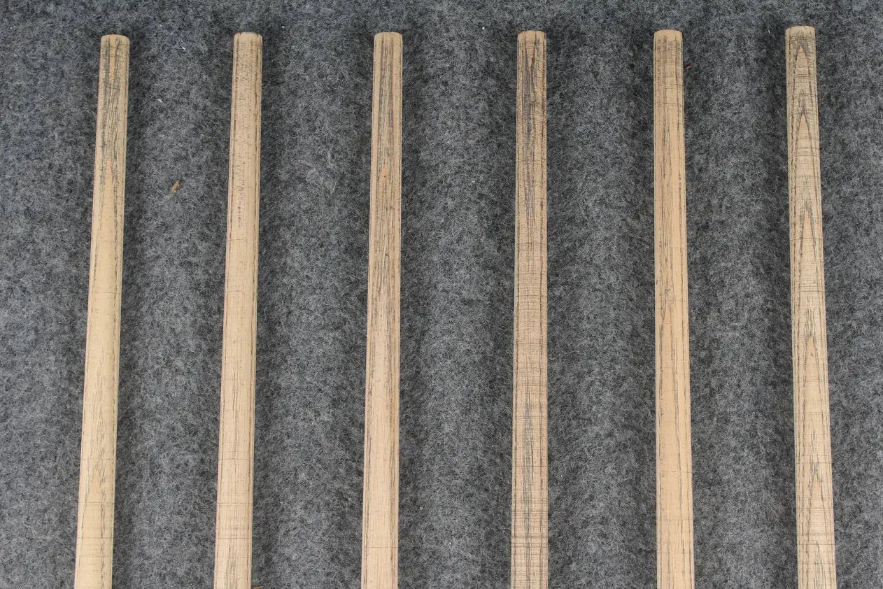 custom-made: woods 1 piece handmade ASH snooker / pool cue #220-#225 - made to order WOODS CUES