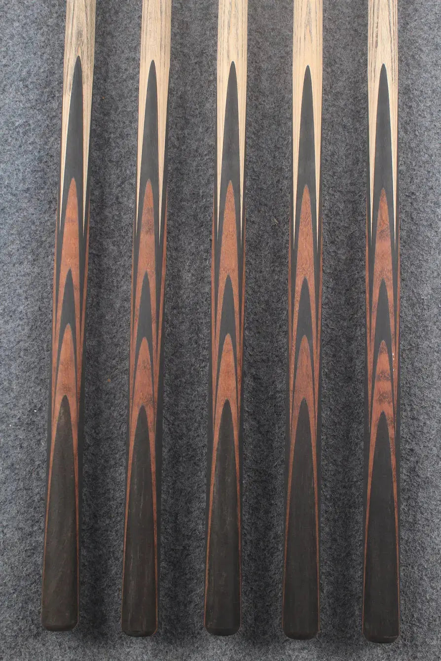 custom-made: woods 1 piece handmade ASH snooker / pool cue #226-#230 - made to order WOODS CUES