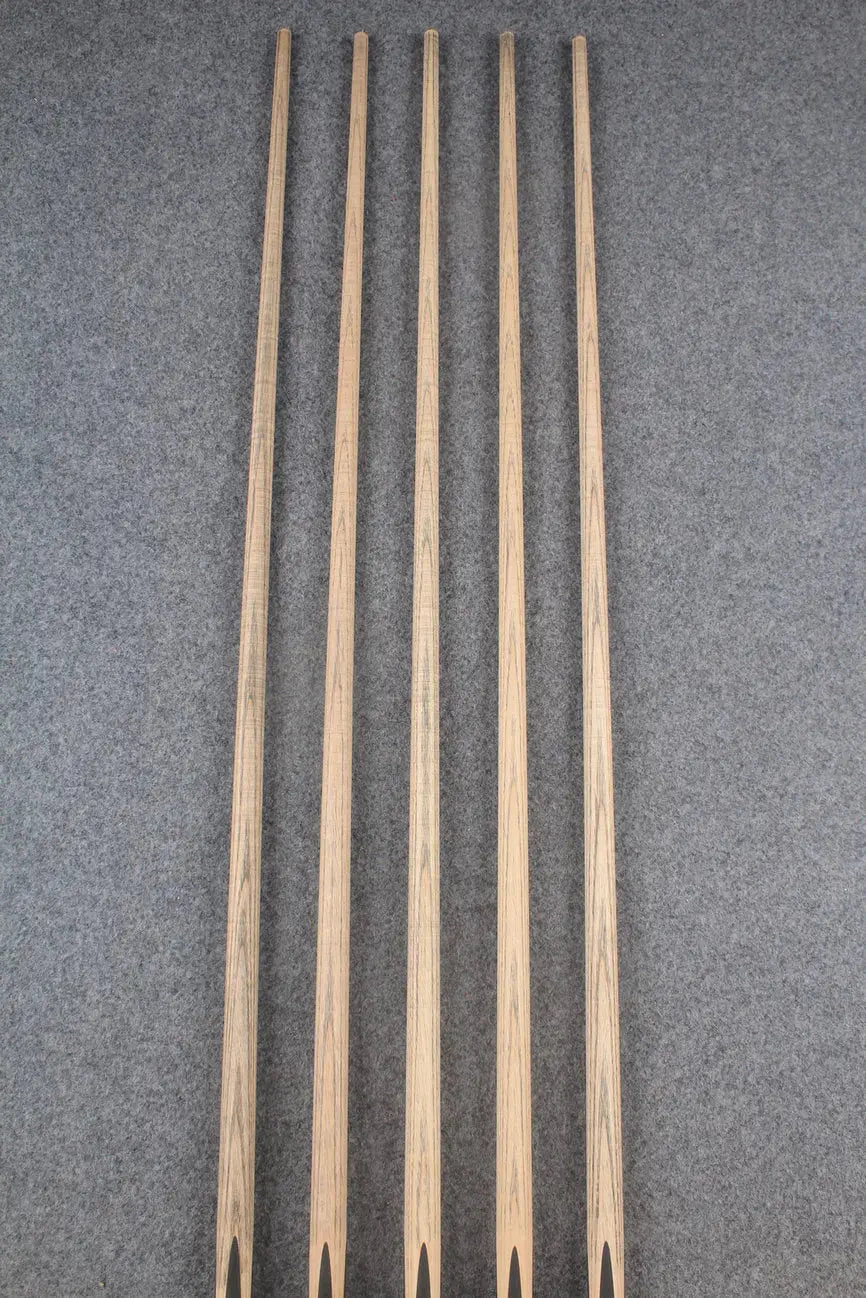 custom-made: woods 1 piece handmade ASH snooker / pool cue #226-#230 - made to order WOODS CUES