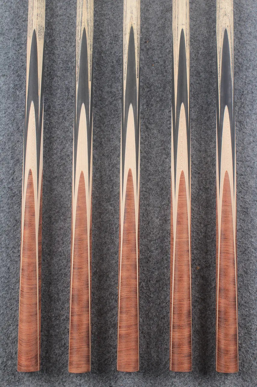 custom-made: woods 1 piece handmade ASH snooker / pool cue #240-#244 - made to order WOODS CUES