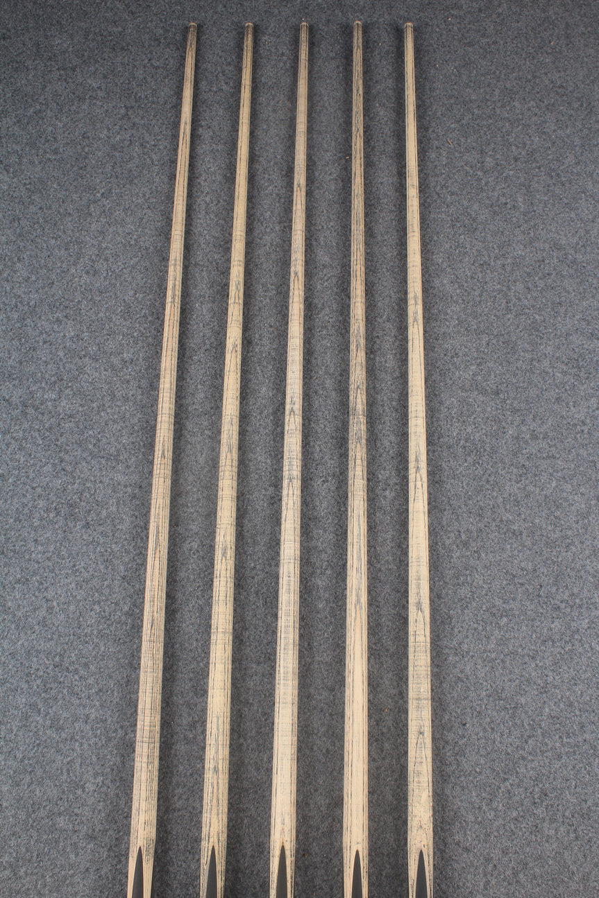 custom-made: woods 1 piece handmade ASH snooker / pool cue #240-#244 - made to order