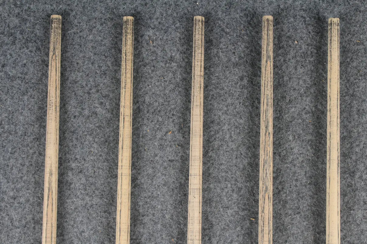 custom-made: woods 1 piece handmade ASH snooker / pool cue #240-#244 - made to order WOODS CUES