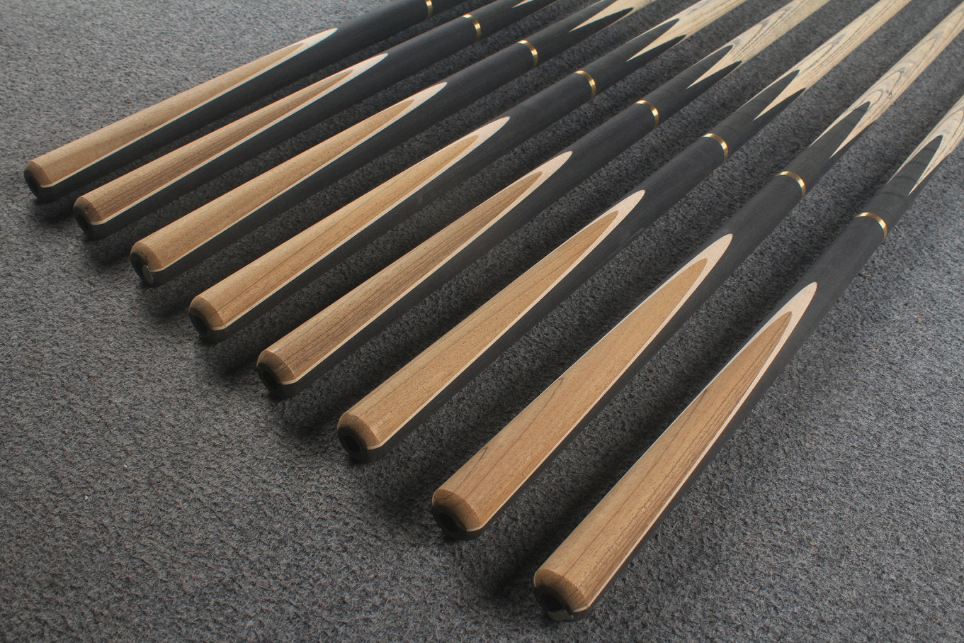 custom-made: 3/4 jointed Ronnie O'Sullivan Replica Snooker Cue #255 - #262 - Handcrafted to Order WOODS CUES