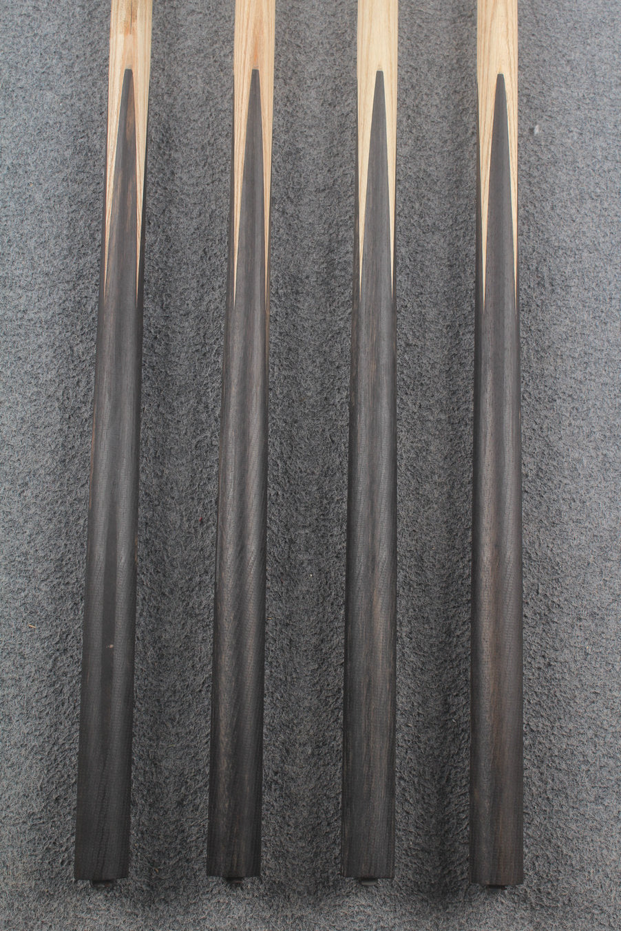 custom-made: 1 piece handmade ASH snooker / pool cue #268-#271 - made to order WOODS CUES
