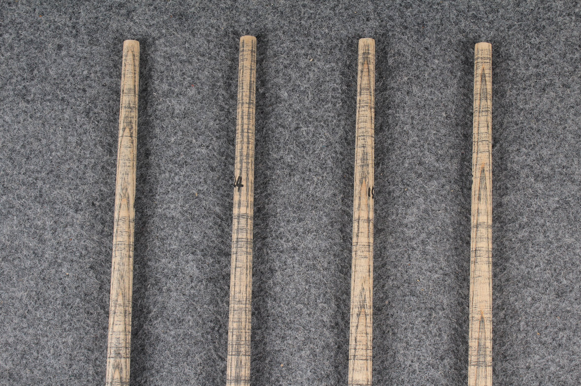 custom-made: 1 piece handmade ASH snooker / pool cue #268-#271 - made to order WOODS CUES
