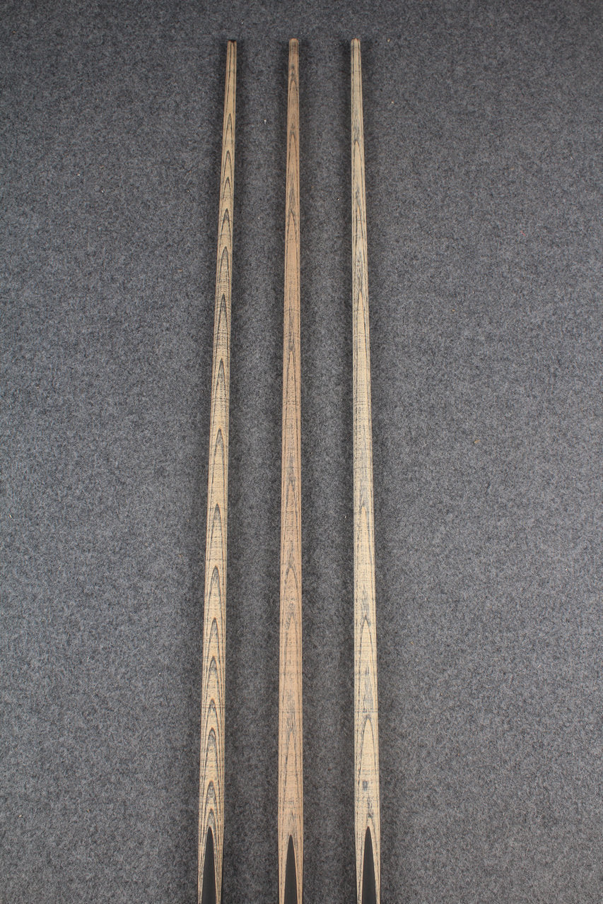 custom-made: woods 3/4 handmade ASH snooker / pool cue #284-#286 - made to order WOODS CUES