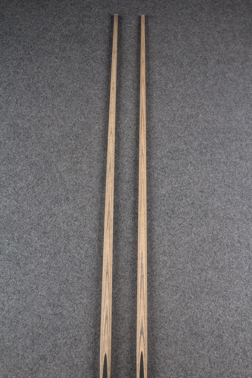 custom-made: woods 1 piece handmade ASH snooker / pool cue #292-#293 - made to order WOODS CUES
