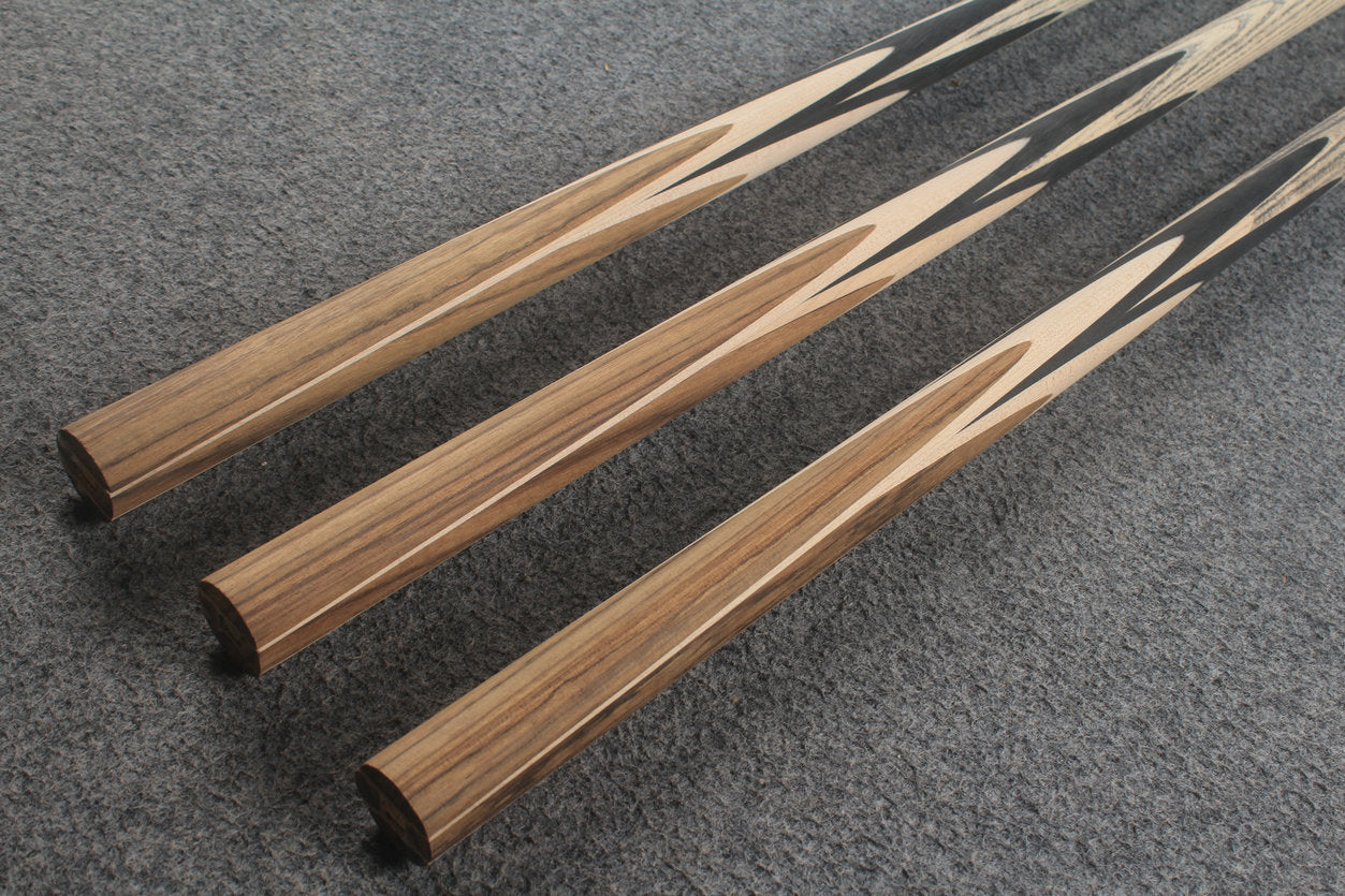 custom-made: woods 1 piece handmade ASH snooker / pool cue #294-#296 - made to order WOODS CUES