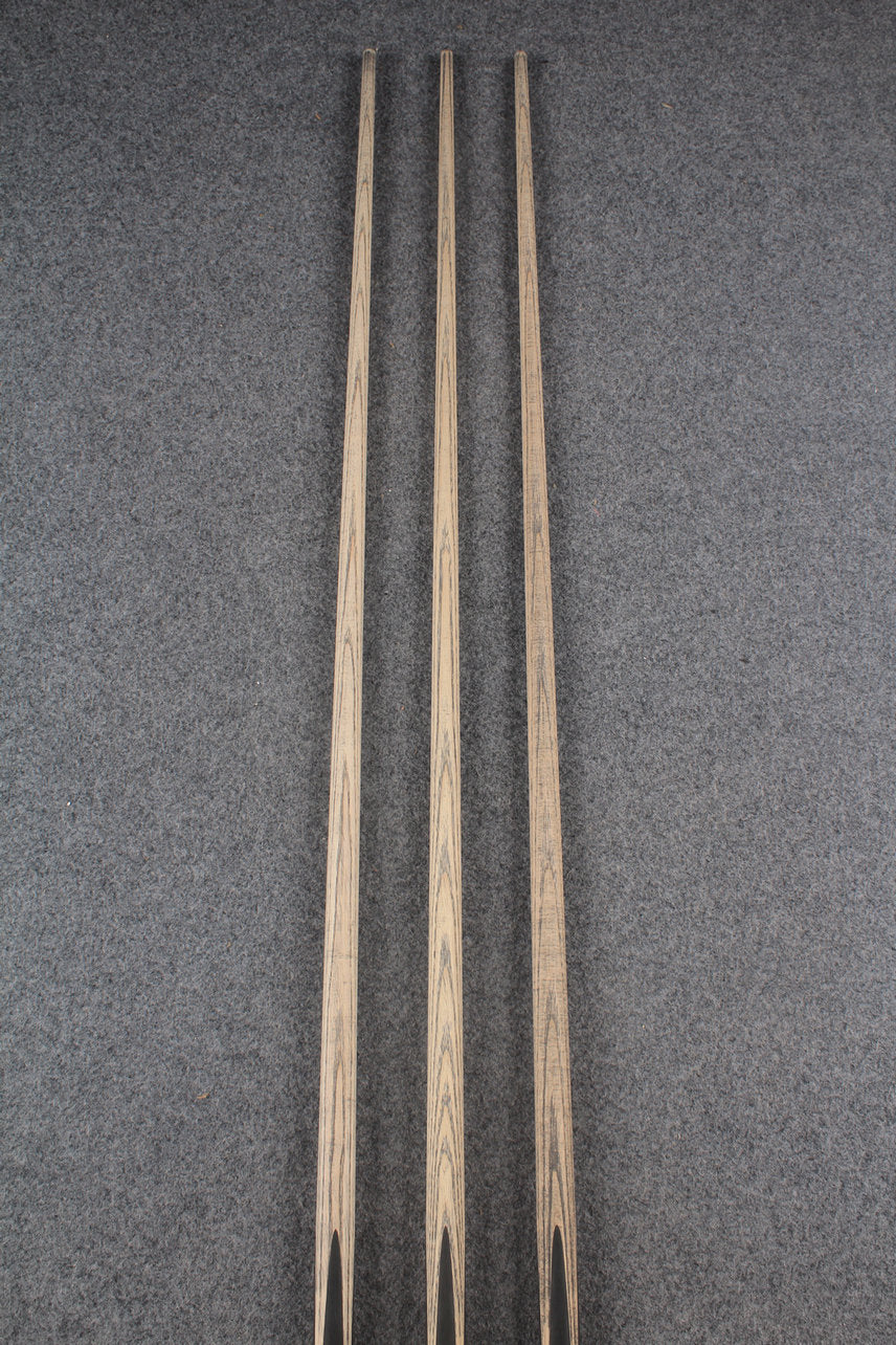 custom-made: woods 1 piece handmade ASH snooker / pool cue #294-#296 - made to order WOODS CUES