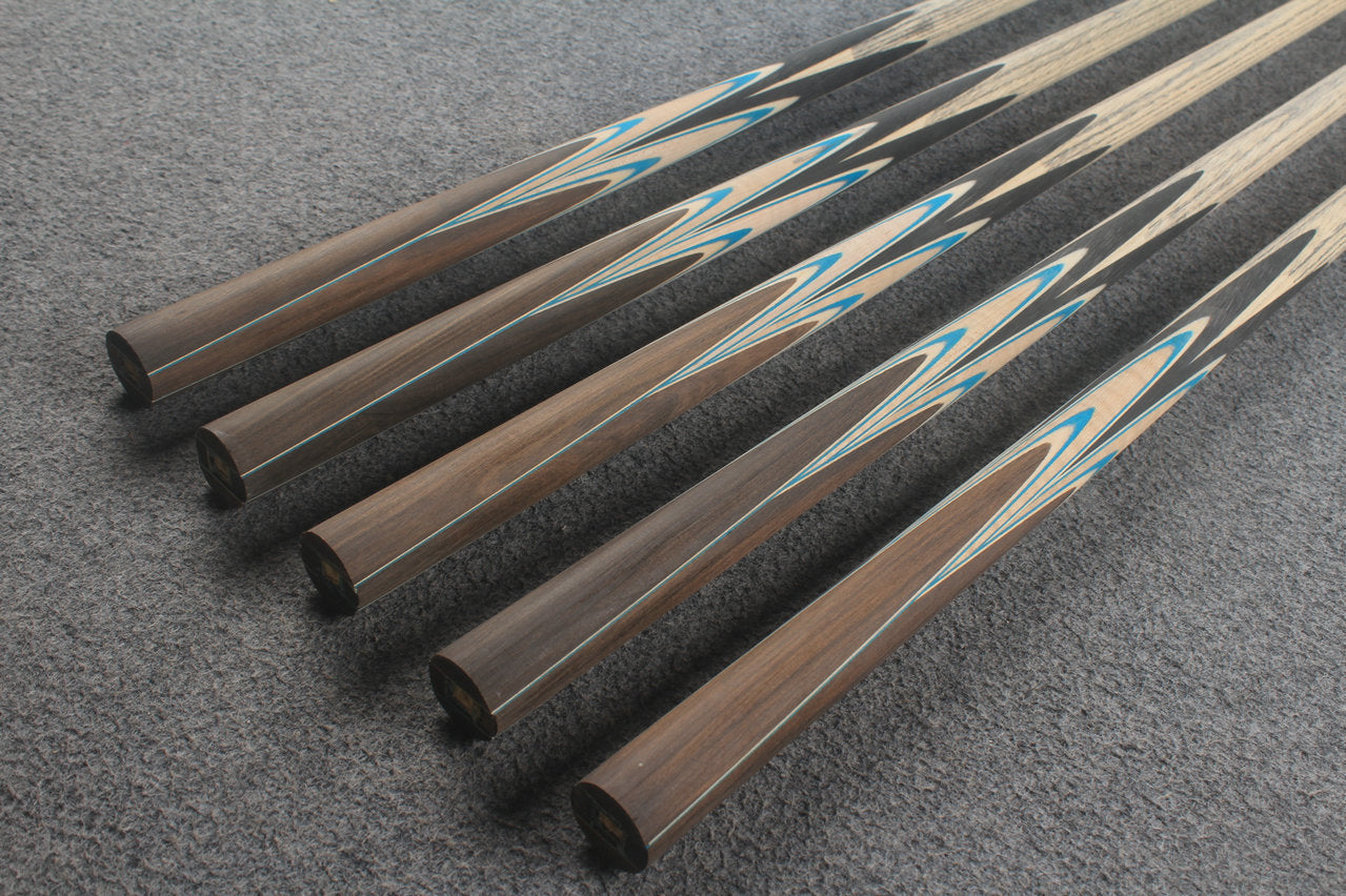 custom-made: woods 1 piece handmade ASH snooker / pool cue #297-#301 - made to order WOODS CUES