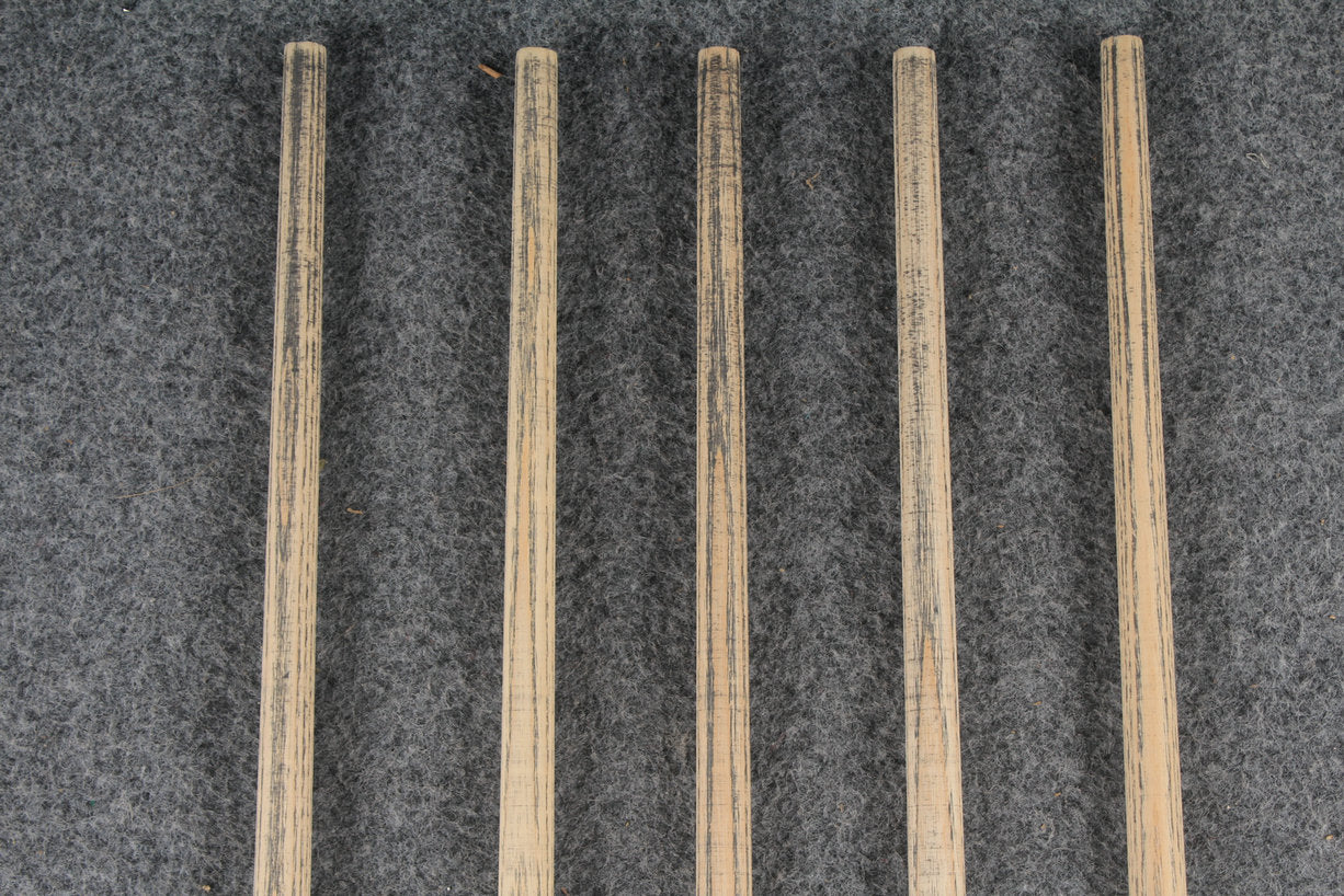 custom-made: woods 1 piece handmade ASH snooker / pool cue #297-#301 - made to order WOODS CUES