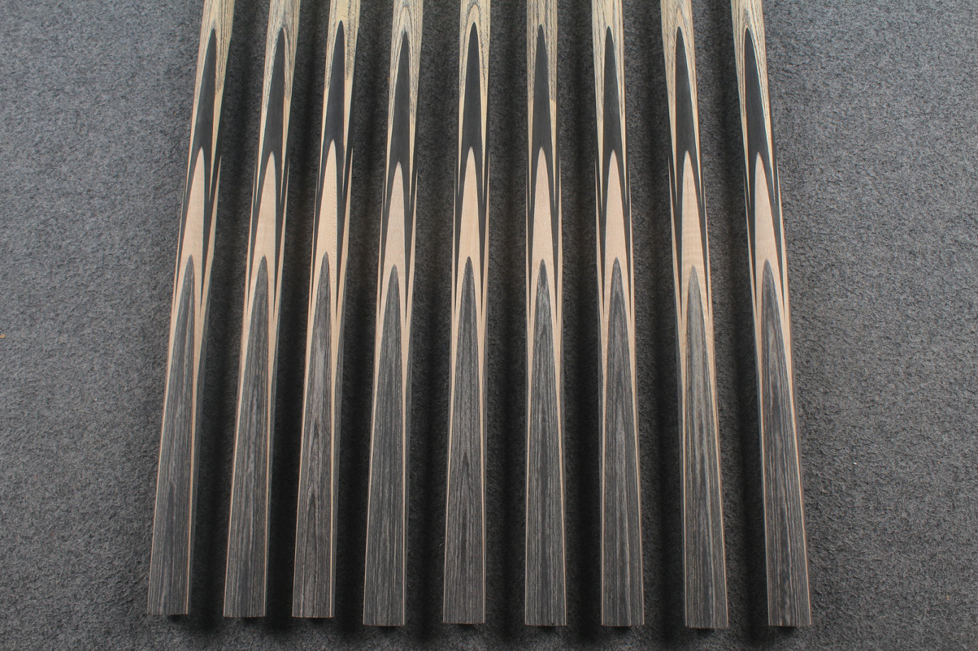 custom-made: woods 1 piece handmade ASH snooker / pool cue #302-#310 - made to order WOODS CUES
