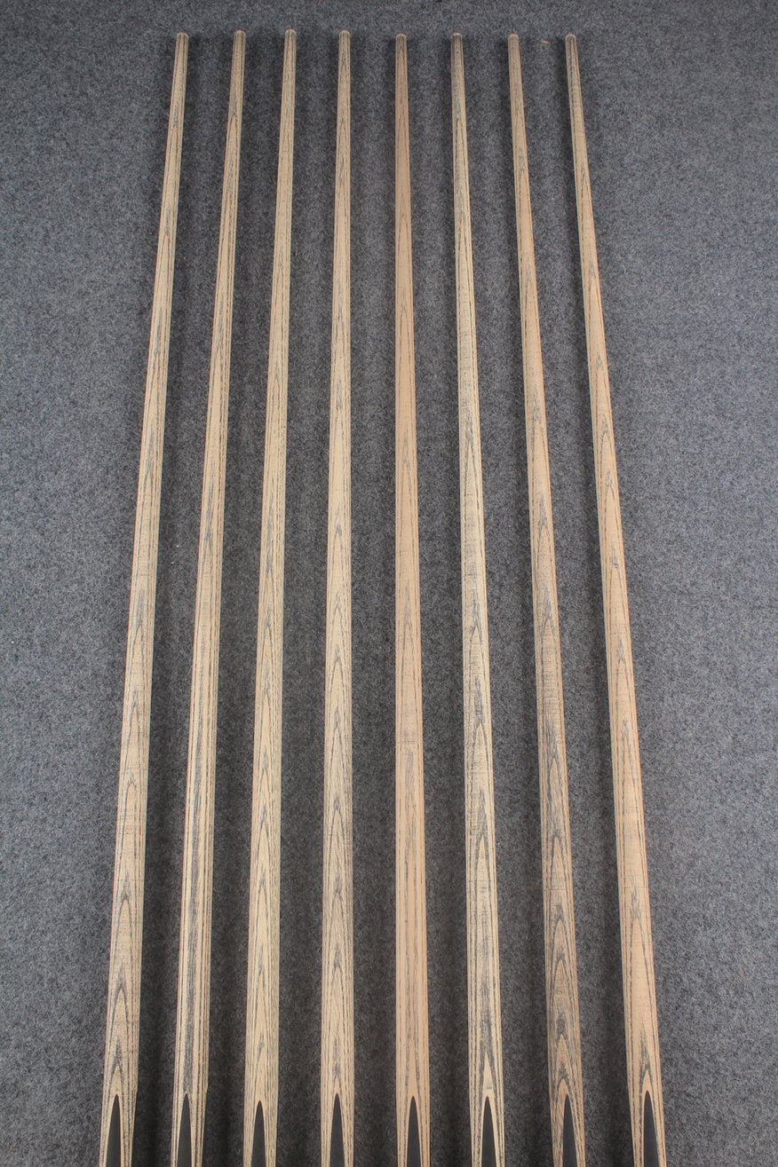 custom-made: woods 1 piece handmade ASH snooker / pool cue #311-#318 - made to order WOODS CUES