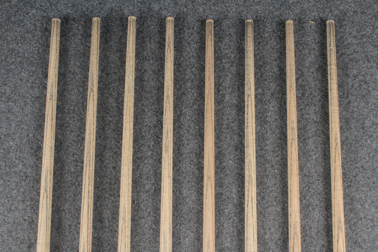 custom-made: woods 1 piece handmade ASH snooker / pool cue #311-#318 - made to order WOODS CUES