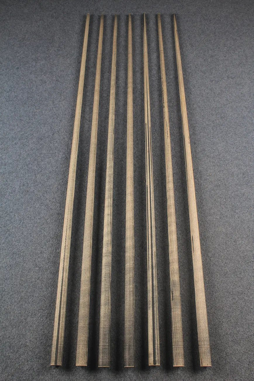 custom-made: AAA 150 CM ASH shafts selection for custom made cue  #101-#107 - made to order WOODS CUES