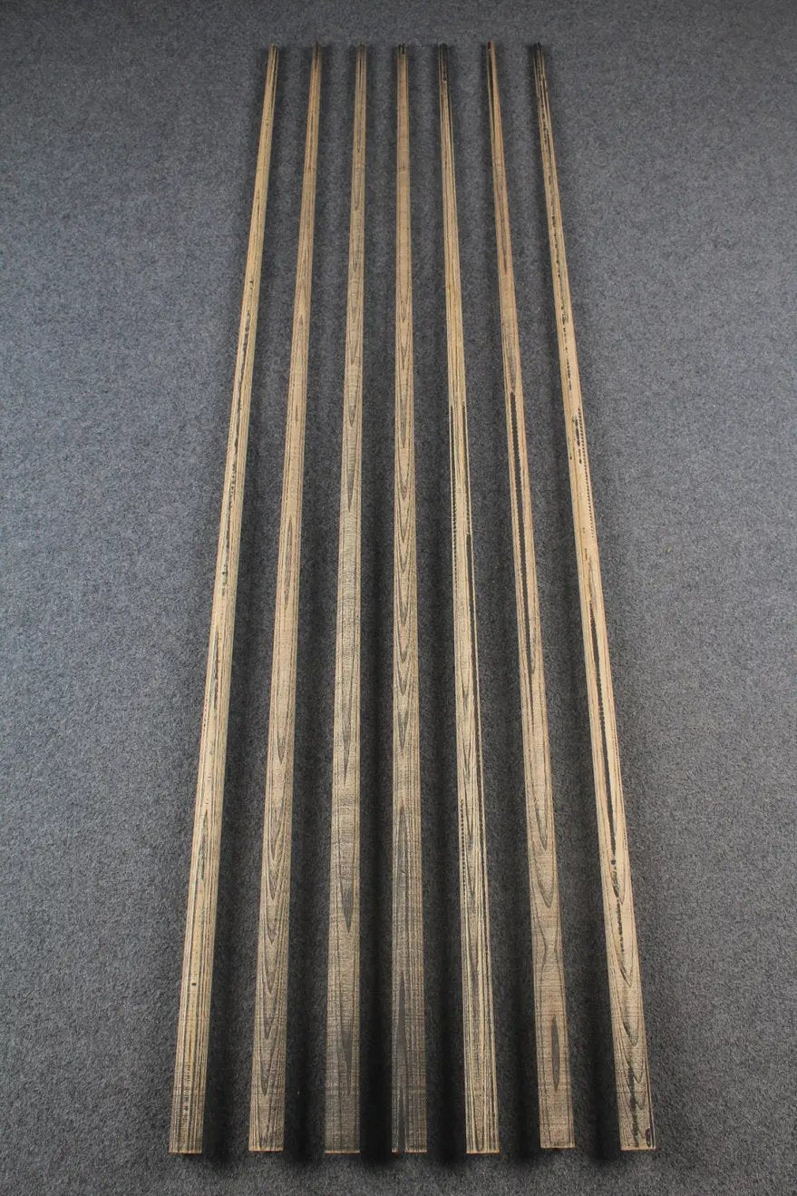 custom-made: AAA 150 CM ASH shafts selection for custom made cue  #101-#107 - made to order WOODS CUES
