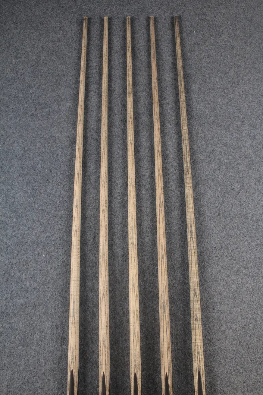 custom-made: ★★★ woods 1 piece handmade ASH snooker / pool cue #43 -#47 - made to order WOODS CUES