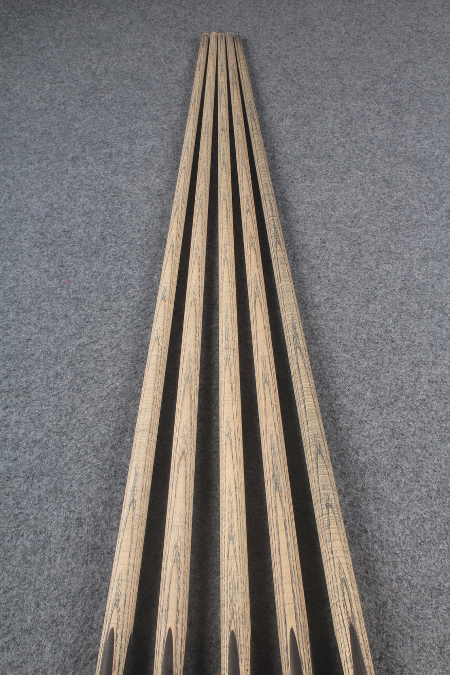 custom-made: ★★★ woods 1 piece handmade ASH snooker / pool cue #43 -#47 - made to order WOODS CUES
