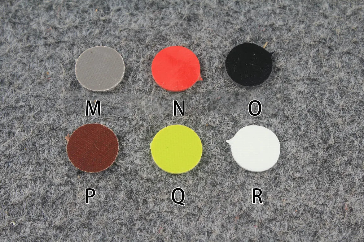 14.5 mm Colored Fiber Pads WOODS CUES