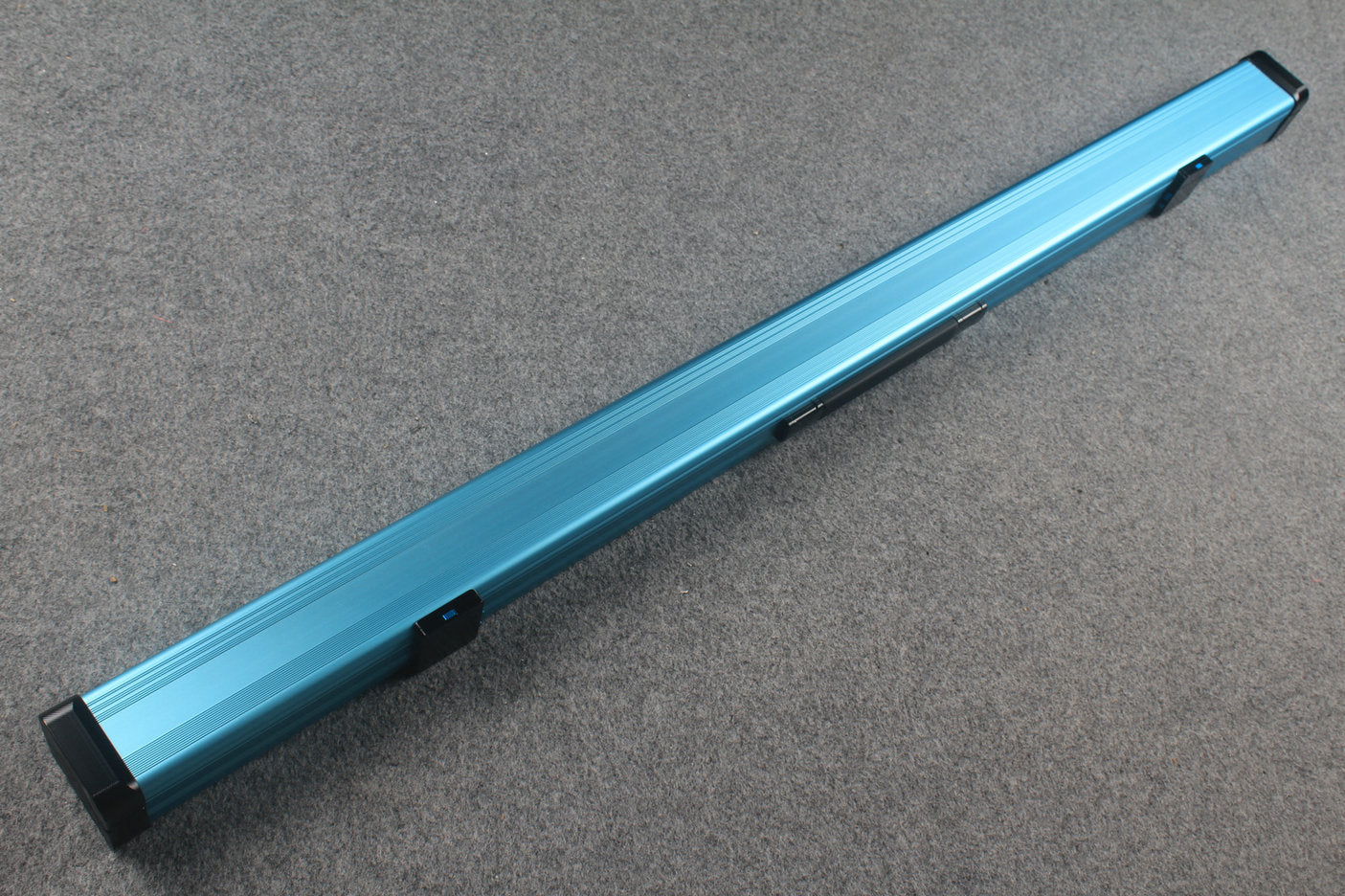 3/4 Premium Aluminium Snooker Cue Case – 2 Slots, Adjustable 120.5/124.8cm Interior