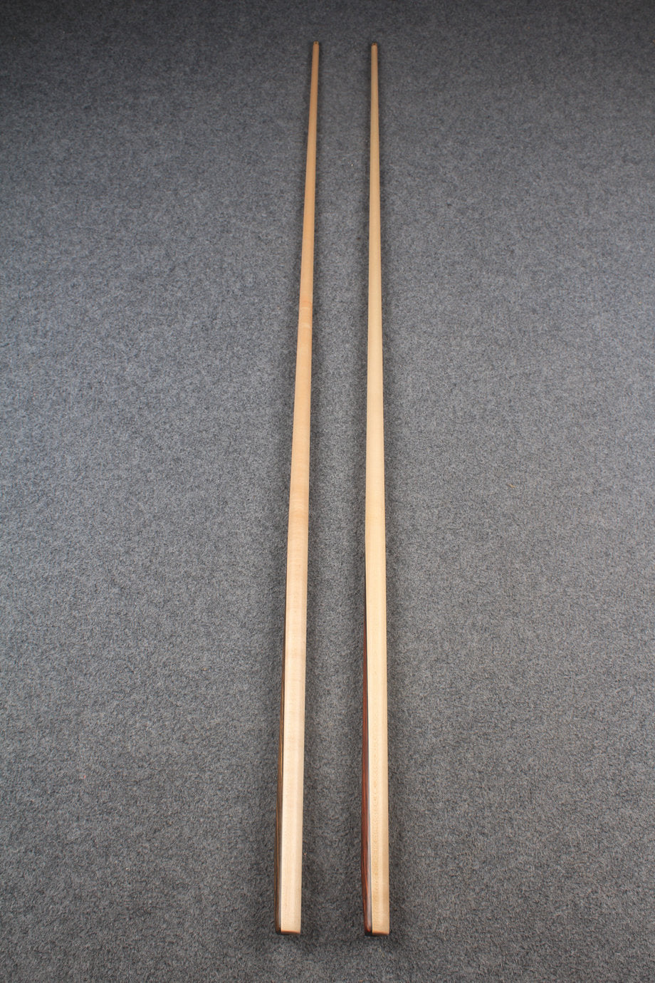 1 piece maple english 8 ball pool break cue WOODS CUES