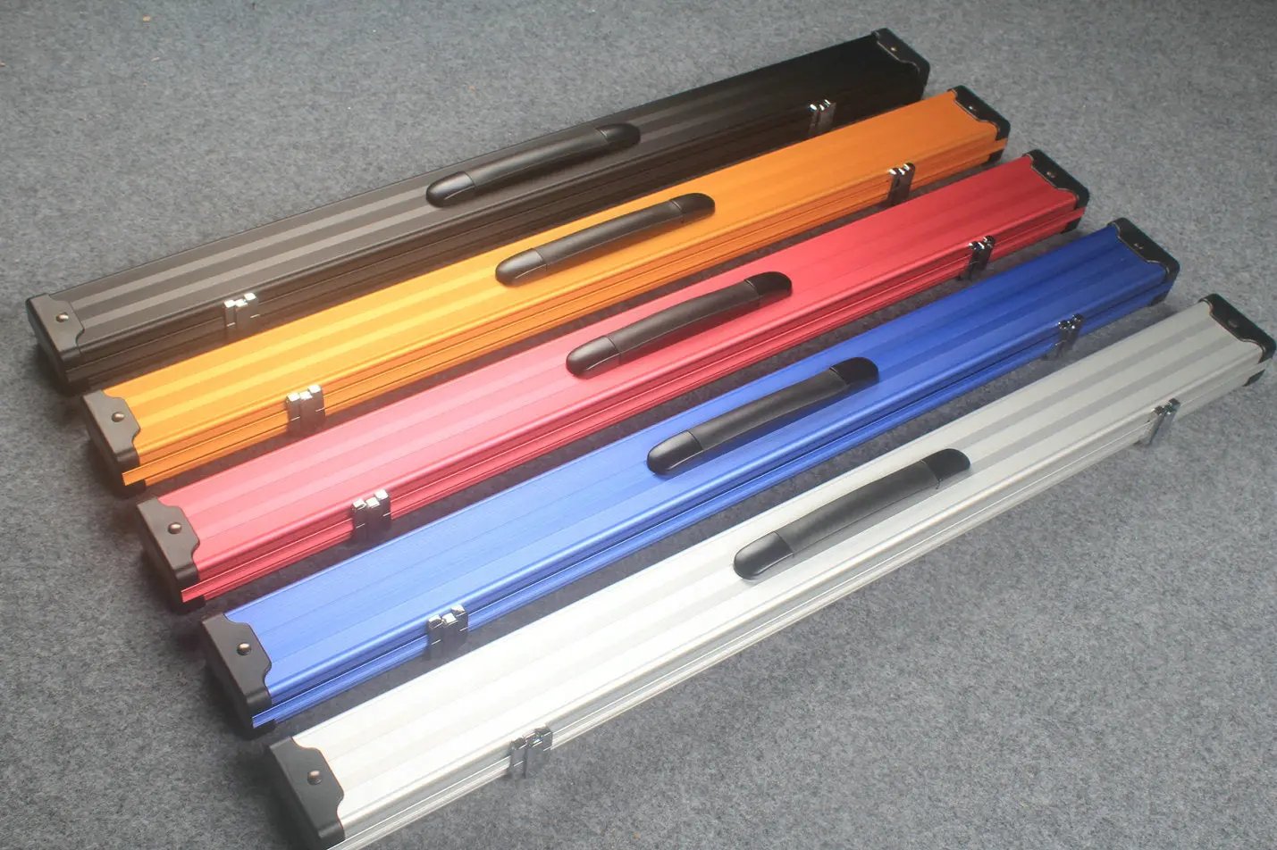 1/2 Professional Aluminium Cue Case WOODS CUES
