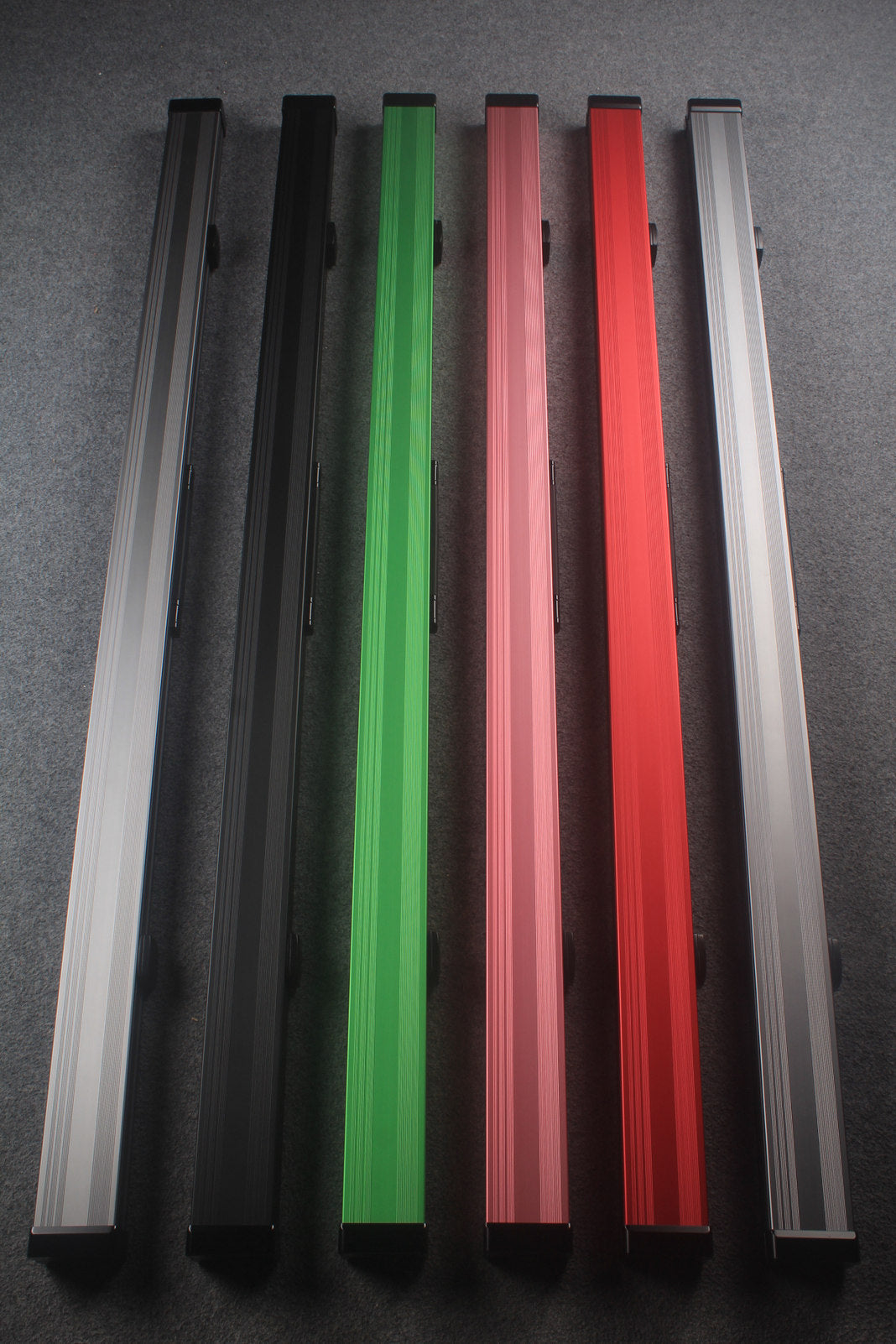 one piece strong aluminium lockable cue case – 2 Slots WOODS CUES