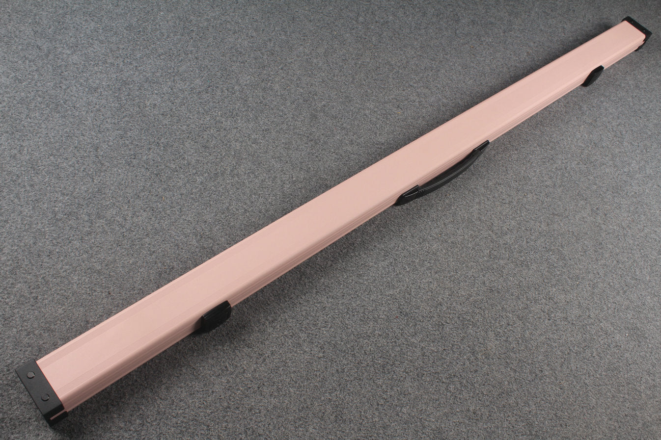 one piece aluminium lockable cue case – 2 Slots(chalk area inside)