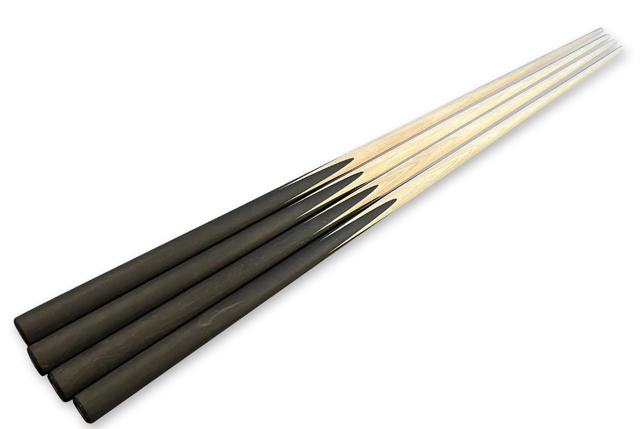 raw snooker cue ,half finish ash cue blank WOODS CUES
