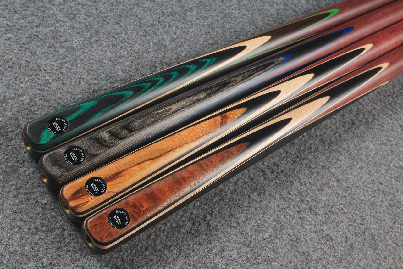 1/2 ash english pool cue WOODS CUES