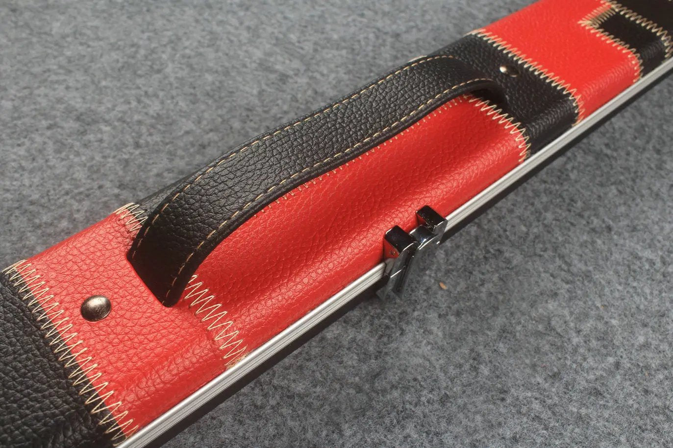 3/4 leather case aluminium construction with 2 slots ~halo style WOODS CUES